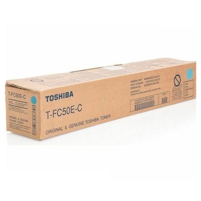 3. Toshiba T-FC50EC Tonerkartusche, 1 Stück, Original Cyan