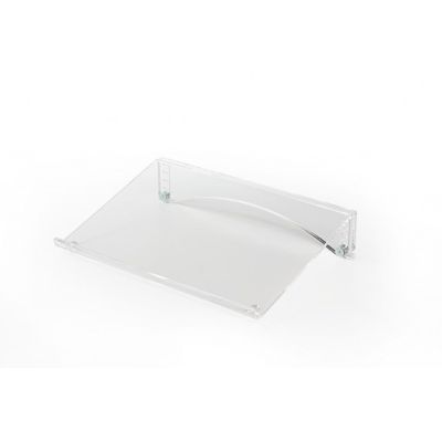 4. BakkerElkhuizen FlexDoc Dokumentenklemmbrett Acryl, Kunststoff, Stahl Transparent
