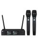 11. DNA XMIC 2 – Drahtloses Dual-Set bestehend aus 2 Handmikrofonen und einem Empfänger, UHF-Band 518–542 MHz