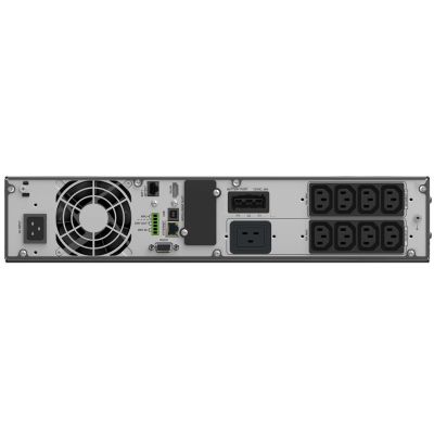 5. USV-Rack POWERWALKER VFI 3000 LICR IOT PF1 ONLINE 3000 VA 8x IEC C13 USB-B RS-232 LCD 2 HE