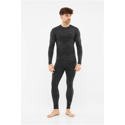 4. VIKING Gasher Man Set Merino Herrenunterwäsche Größe L schwarz
