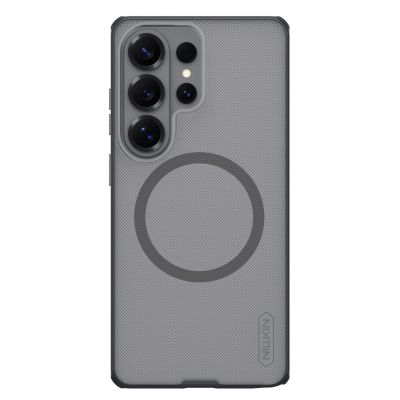 Nillkin Super Frosted Shield Pro Magnetische Hülle, kompatibel mit MagSafe für Samsung Galaxy S26 Ultra – Transparentes Schwarz