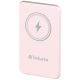 Verbatim Charge 'n' Go Lithium-Polymer-Akku (LiPo) 5000 mAh, kabelloses Laden, Pink