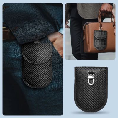 5. Tech-Protect KLR100 RFID-blockierendes Autoschlüsseletui – Schwarz – Carbon