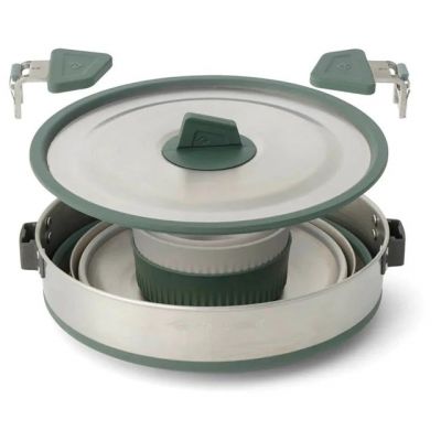 2. Geschirrset Sea to Summit Detour SL Steel One Pot 3L 5P