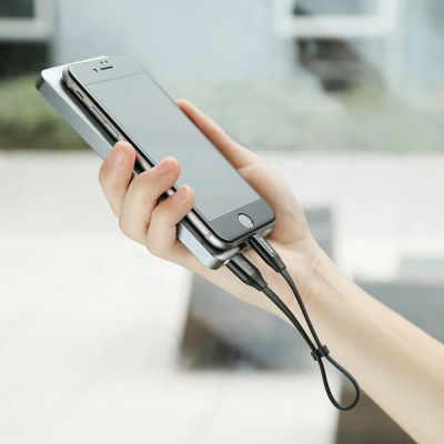 8. Baseus Nimble USB-A / Lightning 2A-Kabel 0,23 m - Schwarz