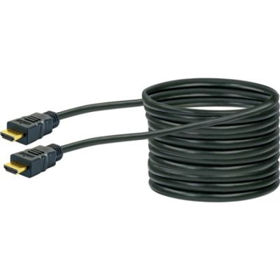 Schwaiger HDM150 013 HDMI-Kabel 15 m HDMI Typ A (Standard) Schwarz, Gold