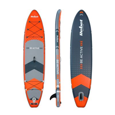 3. Aufblasbares SUP-Board REBEL ACTIVE 350 x 81 x 15 cm, orange