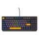 3. GENESIS Thor 230 TKL Gaming-Tastatur USB QWERTY Englisch Blau