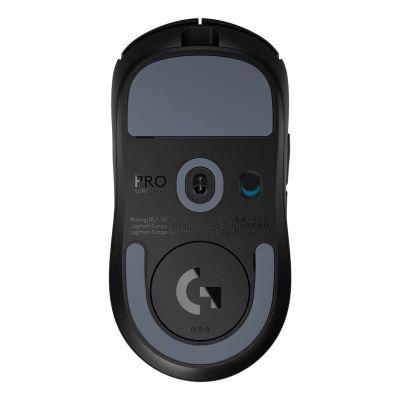 19. Logitech G PRO X Gaming-Maus, rechte Seite, kabellos, optisch, 32.000 DPI