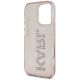 7. Karl Lagerfeld IML Strass Logo iPhone 16 Pro Max Hülle - Rosa