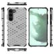 17. Wabenhülle für Samsung Galaxy S23+ gepanzerte Hybridhülle transparent