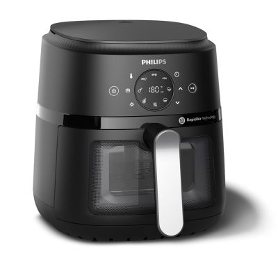 2. Philips Fritteuse der Serie 2000 NA221/00 mit einem Fassungsvermögen von 4,2 Litern (silber)