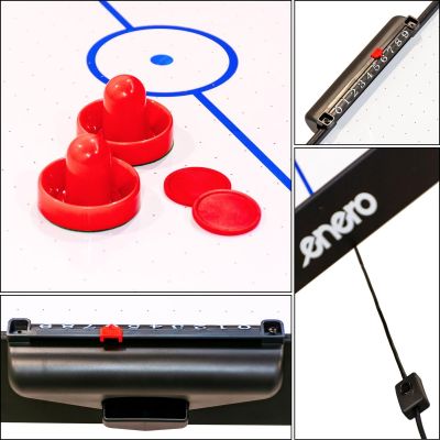 16. Luftanschlusstisch 152,4 x 76,2 x 81,3 cm, Schwarz