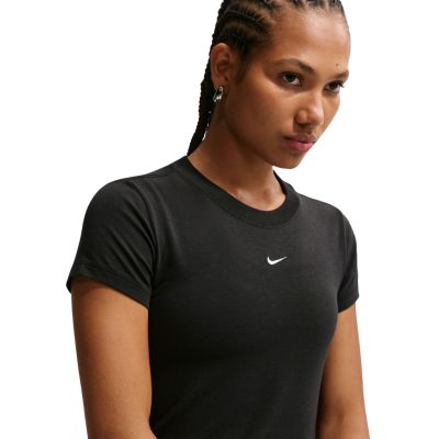 4. Nike Sportswear Chill Knit Damen-T-Shirt Schwarz FV5508 010