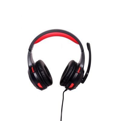 2. GEMBIRD GAMING 5.1 USB SURROUND KOPFHÖRER SCHWARZ/ROT, MIKROFON, LAUTSTÄRKEREGLER