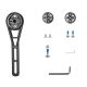 2. Rockbros FK-307S Fahrradcomputerhalterung aus Nylon – Schwarz