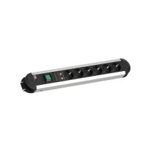 Bachmann Primo Grau 6 x Steckdose 1,75 m