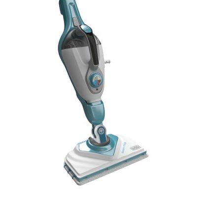 7. Black & Decker BHSM166DSM Dampfreiniger/Dampfmopp 0,5 l 1600 W Farbe Aqua, Weiß