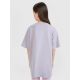 2. Oversized T-Shirt mit Aufdruck für Mädchen 4F 4FJRSS25TTSHF2646-25S