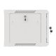 4. LANBERG Wandregal 19" 6HE 600x450 Metalltür Grau (Bausatz) WF01-6406-00S
