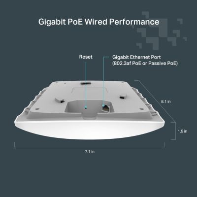 6. TP-Link FESTA F52 WLAN-Zugangspunkt 867 Mbit/s Weiß PoE-Unterstützung