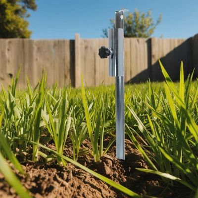 5. 50 cm Metall-Schirmständer Camp Active