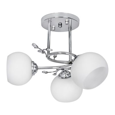 3. Klassische Pendelleuchte Activejet IRMA, Nickel, dreiflammig, 3×E27, für das Wohnzimmer