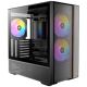 12. Antec FLUX REAR Midi-Tower, Schwarz