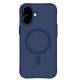 17. 3mk Smoke MagCase für iPhone 17 - Blau-Transparent