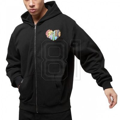 2. Karl Kani Woven Signature Kani Life OS Hoodie mit durchgehendem Reißverschluss 6021416
