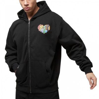 2. Karl Kani Woven Signature Kani Life OS Hoodie mit durchgehendem Reißverschluss 6021416