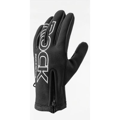 Rockbros Winter-Softshell-Fahrradhandschuhe, Größe 2XL