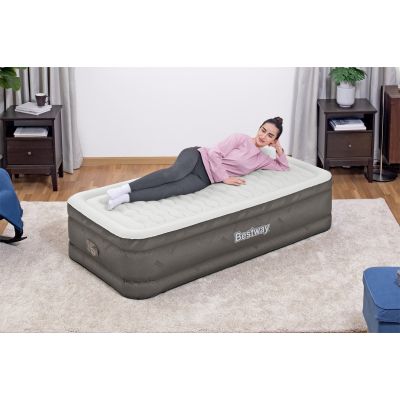 22. Bestway 69048 / 23 Luftmatratze Einzelmatratze Grau, Weiß Unisex