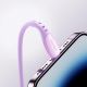 10. Joyroom S-A59 Vibrant Series 60W USB-C - USB-C-Kabel 1,2 m - Lila