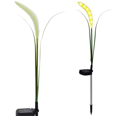 9. Solar-Graslampe mit 6 LEDs, 75 cm