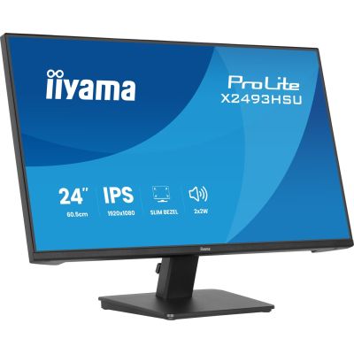 19. iiyama ProLite X2493HSU-B1 Computermonitor 60,5 cm (23,8") 1920 x 1080 px Full HD LED Schwarz