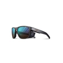 Okulary Julbo Shield M - matowy czarny| Reactiv Performance 2-4 Dl Bleu