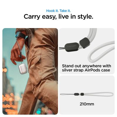 12. Spigen Liquid Crystal Hülle für AirPods Pro 3 – Transparent