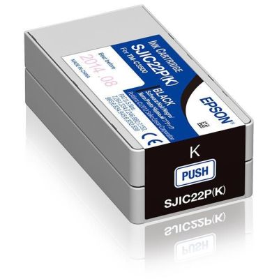 3. Epson Tinte für SJIC22P TM-C3500 BK