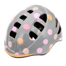 Meteor MA-2 dots Junior Fahrradhelm in grau