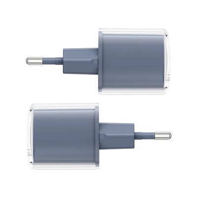 2. Acefast A53 PD 30W GaN USB-C Ladegerät mit Display – Grau