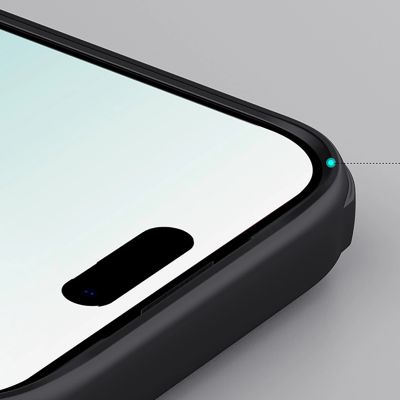 18. Nillkin Super Frosted Shield Pro MagSafe-kompatible Hülle für iPhone 17 Pro – Transparent Schwarz