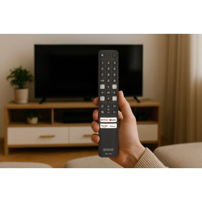 6. SAVIO Universalfernbedienung für Fernseher / Ersatz für TCL Smart TV RC-15
