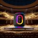 2. Dudao Y22 Kabelloser Lautsprecher mit RGB-Hintergrundbeleuchtung, Bluetooth 5.3 – Schwarz