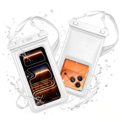 Tech-Protect UWC7 6,9" wasserdichte Hülle - Weiß