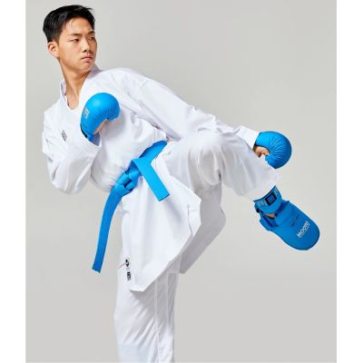 5. Karate WKF BLAU Schienbein- und Fußschützer | MOOTO