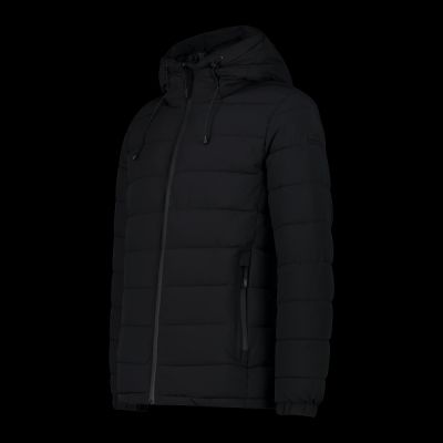 6. CMP Herren Wintersportjacke mit Kapuze, isoliert, schwarz (34K0167/U901)
