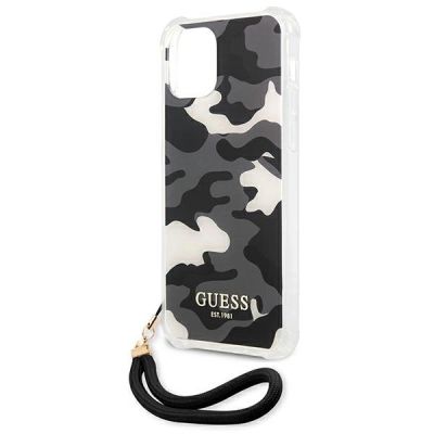 6. Guess GUHCP12LKSARBK iPhone 12 Pro Max 6,7" schwarz/schwarz Hardcase Camo Collection