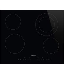 Smeg Universal SE364ETD Kochfeld Schwarz Einbau 60 cm Keramik 4 Kochzonen